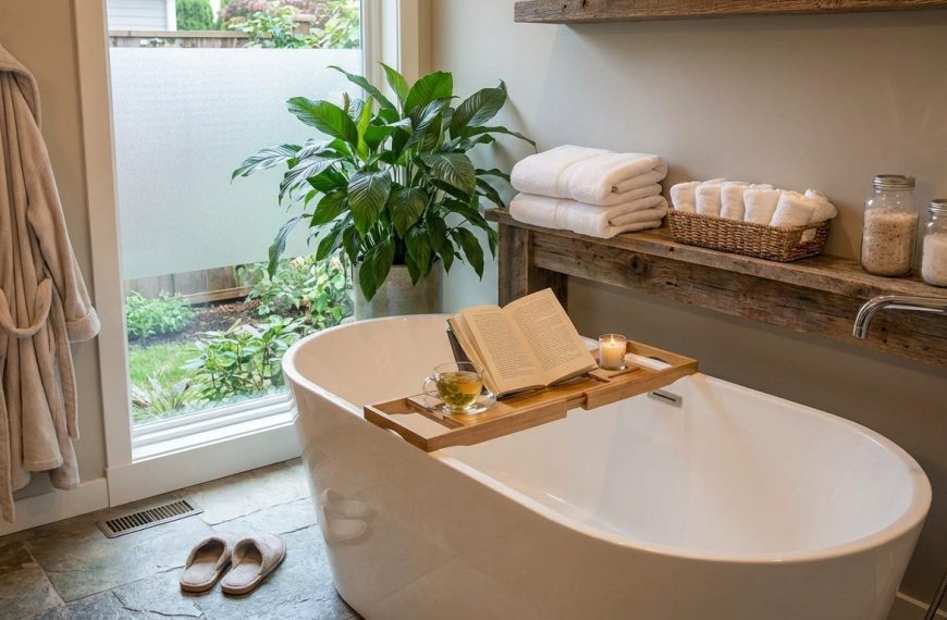 Domácí SPA: Jak proměnit koupelnu v luxusní oázu&hellip;
