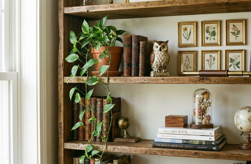 Umění aranžování: Jak proměnit police ve stylovou dominantu&hellip;